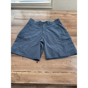 Orvis Men's Blue Hybrid Tech Shorts 34